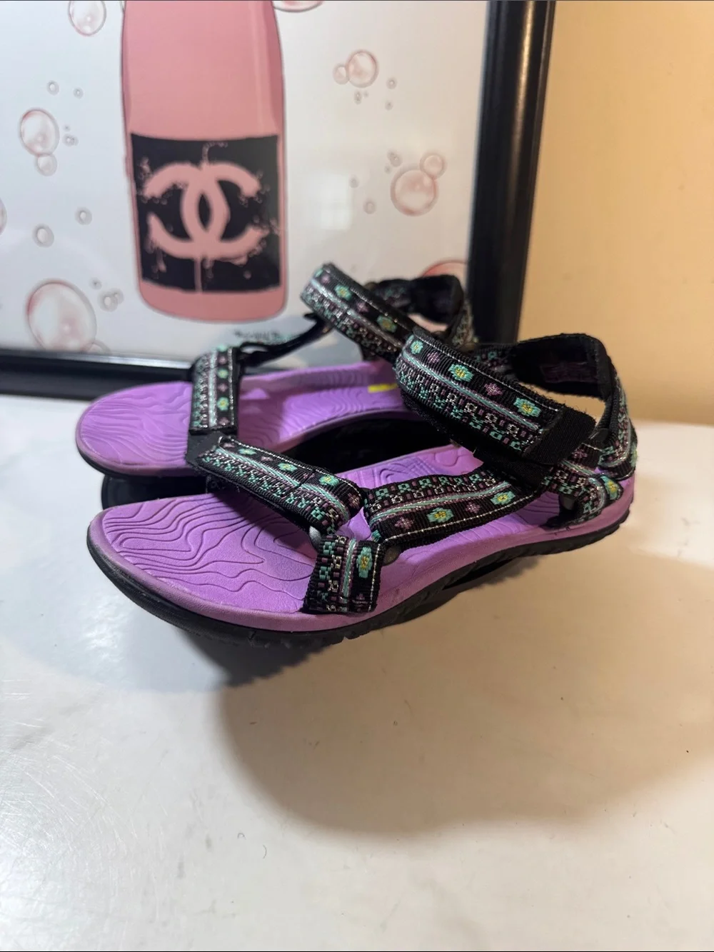 Teva Kids Hurricane 3 Sandals - Size 13 - Picture 2 of 9